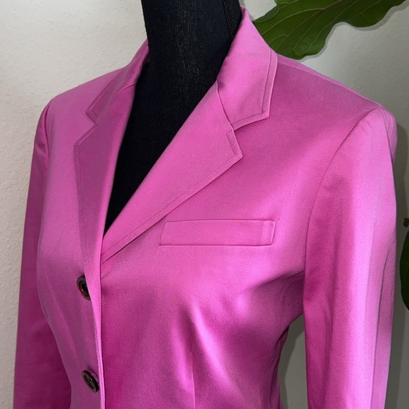 Ralph Lauren Women’s Lavender Single Breast Fully Lined Blazer Jacket Size 10 - Picture 3 of 11